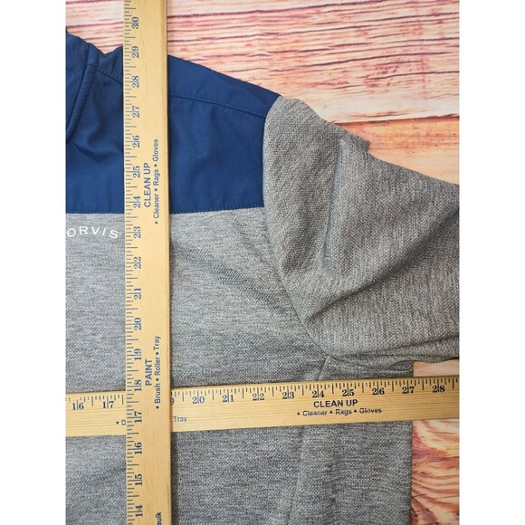 Orvis Mens Gray Full-Zip Colorblock Jacket Size XL - Picture 9 of 9